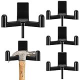 Geelin 4 Pcs Tool Hooks Compatible with Plastic Shed Hanger Wall Organization and Purpose Shed Storage Accessories Hanger and Storage Garage Wall Organization Accessories for Saving Space