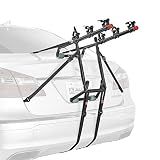 Allen Sports Deluxe Trunk Mount 3-Bike Carrier, Model 103DN-R, Black