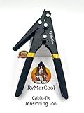 RyMarCool Cable Tie Tensioning Tool Durable Steel, Comfortable Handles, For HVAC and Trades
