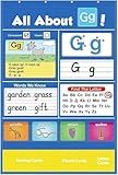 Alphabet Learning Pocket Chart, Letter Recognition Tool, Classroom Wall Chart Supports Early Literacy/Interactive Homeschool Aid for Kindergarten