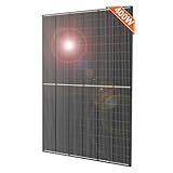 DOKIO 400W Monocrystalline Solar Panel 12/24V, 3 m MC4 Cable for Yard/Garden - Shed/Patio/Greenhouse Power, Off-Grid Battery Charging, 12V Parallel Wiring Recommended, Easy to Route