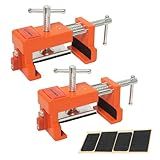 POWERTEC Cabinet Face Frame Clamps (2 Pack) - Cabinet Installation Tool with Drill Guide, Precise Alignment & Secure Hold (72126)