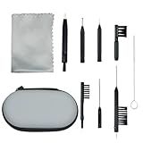 10 PCS Hearing Aid Cleaning Kits Hearing Amplifier Brush Tools Earbuds Headphones Airpods Cleaner Brush Kits with Case