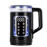 Electric Kettle with Temperature Control, Smart Glass Water Boiler for Tea, Coffee & Boiling, Automatic Shut-Off, 12-Hour Keep Warm & 6 Presets with One-Touch