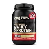 Optimum Nutrition Gold Standard Whey Protein Powder, Vanilla Ice Cream, 2LB