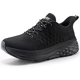 AVW Womens Non Slip Work Shoes Water Resistant Walking Sneakers Food Service Chef Kitchen Shoes Black