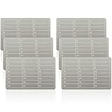 6 Plates Steel Wallet Crypto Cryptocurrency Seed Storage Crypto Wallet for Bitcoin Hardware Cold Backup