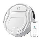 Lefant Robot Vacuum Cleaner, Strong Suction, 120 Mins Runtime, Slim, Low Noise, Automatic Self-Charging, Wi-Fi/App/Alexa Control, Ideal for Pet Hair Hard Floor and Daily Cleaning, M210