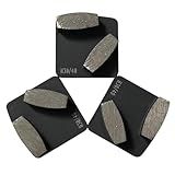 Diamond Concrete Grinding Discs for Husqvarna Redi-Lock, Hard Bond, Set of 3, 30/40 Grit
