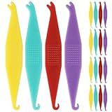 20P Braces Rubber Band Tool Dental Elastic Rubber Bands Placers for Braces Disposable Plastic Orthodontic Elastic Placers