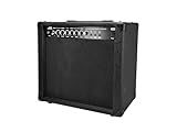 Monoprice 1x10 Guitar Combo Amplifier - Black, 40-Watt, Spring Reverb, 10-Inch 4-Ohm Speaker, High & Low Inputs, Headphone Output - Stage Right Series