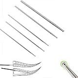 Snake Sexing Probe Set Reptile Gender Tool 1mm 1.5mm 2mm 3mm with Case Kit