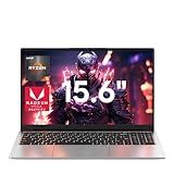 jumper 2025 Gaming Laptop, AMD Ryzen 5 7430U(Up to 4.3GHz), 16GB DDR4 1TB NVME SSD, 15.6" FHD IPS Screen, 62.7Wh Battery, Windows 11, GPU, USB3.2, 4 Stereo Speakers, 2 Memory Slots.