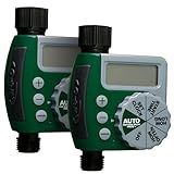 Orbit 62067 1-Outlet Programmable Digital Hose Watering Timer, 2-Pack