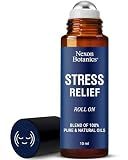 Stress Relief Essential Oil Roll-On 10 ml for Aromatherapy and Relaxation