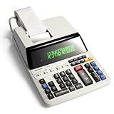 Sharp EL-1197PIII Heavy Duty Color Printing Calculator with Clock and Calendar
