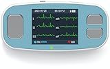 EMAY 6L Portable ECG Monitor | Record ECG and Heart Rate in 6 Channels | Compatible with Smartphone and PC | No Subscription Required
