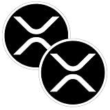 XRP Crypto Stickers 2 Pack