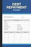 Debt Repayment Planner: Log Book Tracker For Credit and Loan Payoff - Personal Budgeting - (100 Pages) - 6x9 Inches