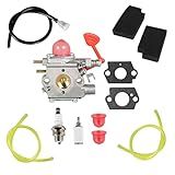 ALL-CARB Carburetor with Repair Kit Replacement for Poulan Pro Blower 545081855 GBV325 P325 (RoW) XLB325 BVM200C BVM200VS WT-875A