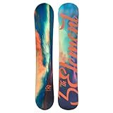 5th Element Afterglow Snowboard for Women Hybrid Rocker Design-All Mountain Performance for Beginners and Intermediate Snowboarders (146cm)