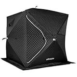 WILLOWYBE Outdoor Sauna Tent Pro - 4-Person, All-Weather, Insulated, Solid, Panoramic View, Easy Setup