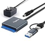 Pagaloce SATA to USB Adapter 2-in-1, USB 3.0 & Type-C to SATA III