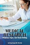 MEDICAL RESEARCH PROPOSAL, PAPER, AND THESIS WRITING (Research design, analysis, and paper writing)