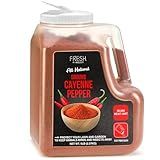 Cayenne Pepper Powder Bulk 5 LB all Natural Red Pepper Spice 50,000 SHU Heat, Commercial and Home Cooking