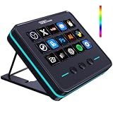 VSDINSIDE Macro Keypad, Stream Controller Deck Gaming Streaming Shortcut Keyboard, 18 Programmable Keys Customizable Visual AI Pad USB Soundboard for OBS, YouTube, Desk Office Setup, Laptop, PC, Mac