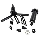 GZZTORES Crankcase Splitter Separator & Crank Puller Installation Tool Compatible with Motorcycle Dirt Bike for Disassembling Vertically Split 2 or 4-stroke Crankcase