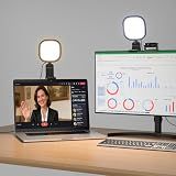 LitONES Ring Light for Laptop, Monitor, Desk, Eye-Caring Diffused LED Light