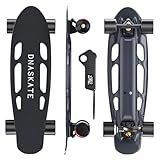 DNASKATE M2S/Pro Electric Skateboard with Remote, 17/22Mph Top Speed,9Miles Range,400/800W Hub-Motor, Skateboard for Adults ＆Teens (M2S（Single Motor）)