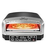 BIG HORN OUTDOORS Pizza Oven Indoor, 14 Inch Electric Countertop Pizza Oven with 6 Preset Modes, Perfect Pizza Maker Machine for Home, Pizza Cooker with Pizza Stone and Pizza Peel, Stainless Steel
