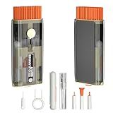 Laptop Cleaner, All in 1 airpod Cleaner kit Keyboard Cleaner Set, Computer MacBook Earphone Camera Cleaning Kit, Tablet and Screen Dust Brush Tool for Computer, PC, TV Camera Lens Computer Vacuum