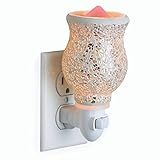 Candle Warmers Etc Pluggable Fragrance Warmer- Decorative Plug-in for Warming Scented Candle Wax Melts and Tarts or Fragrance Oils, Reflection