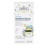 Zarbee's Baby Sleep Spray; Calming Bedtime Spray with Natural Lavender and Chamomile to Help Infant Nighttime Routine; 2oz Bottle