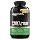Optimum Nutrition Micronized Creatine Monohydrate Capsules, 200 Ct