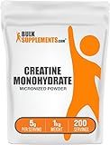 BulkSupplements.com Creatine Monohydrate Powder - Micronized Creatine Powder, Unflavored - Pure & Gluten Free, 5g (5000mg) per Servings, 1kg (2.2 lbs) (Pack of 1)