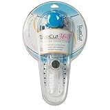 TrueCut 360° Fabric Circle Cutter – Rotary Cutting Tool for Quilting, Sewing, Crafting – Cuts Perfect 1-12" Circles in Fabric, Felt, Vinyl, Paper – Easy-to-Use Precision Blade