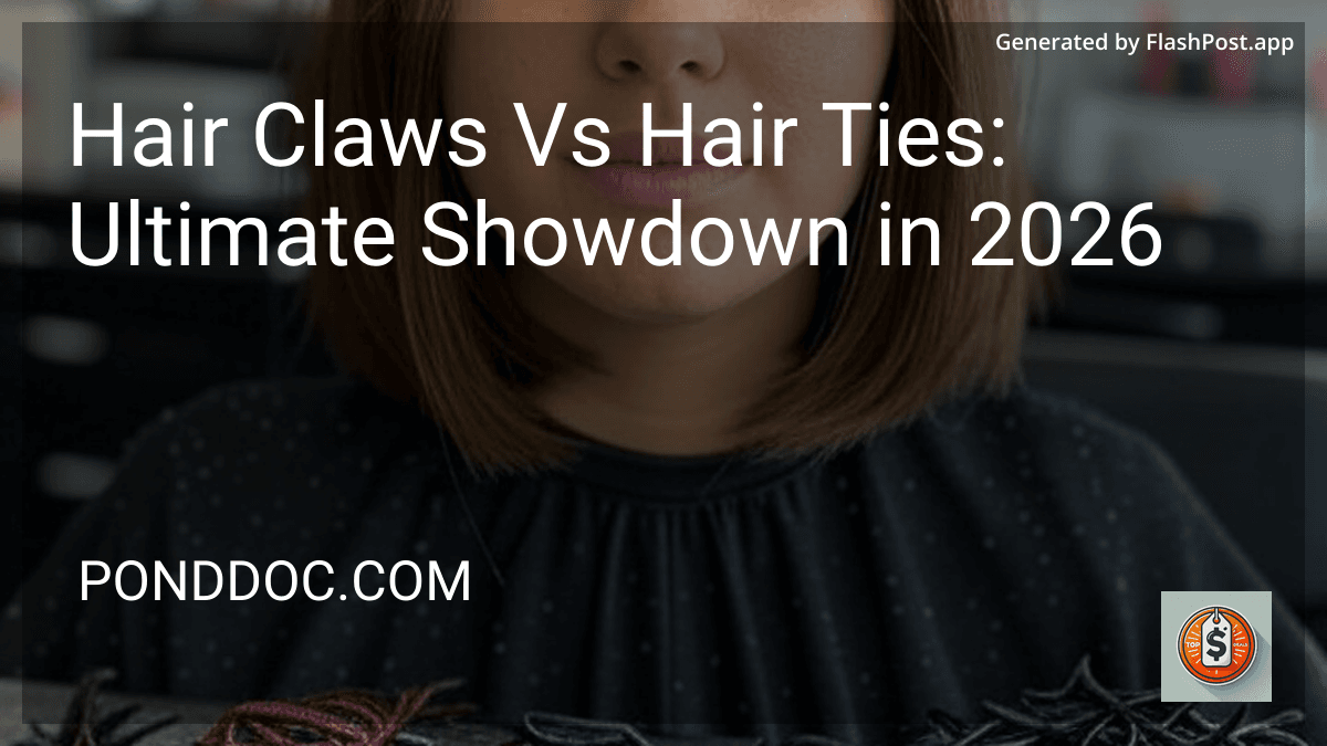 Hair Claws Vs Hair Ties: Ultimate Showdown in 2026 image