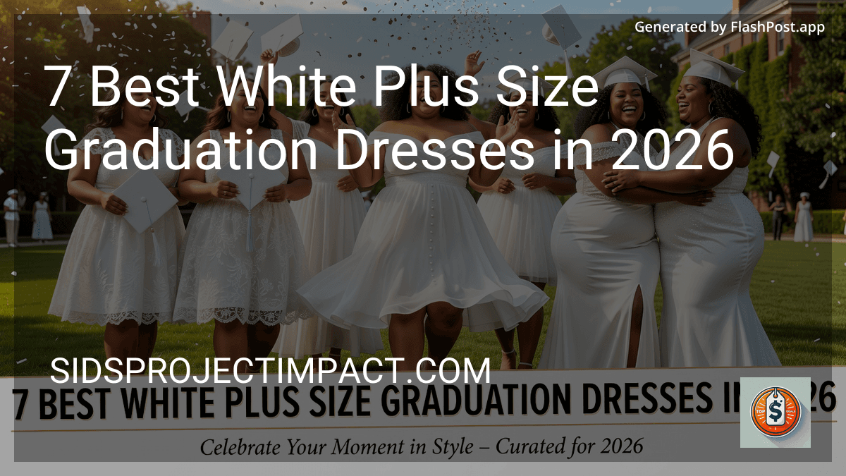 6 Best White Plus Size Graduation Dresses in 2026 preview