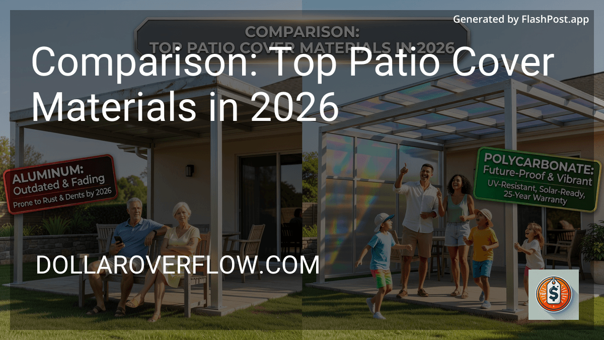 Comparison: Top Patio Cover Materials in 2026 preview