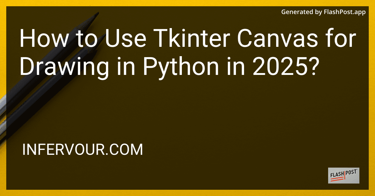 How to Use Tkinter Canvas for Drawing in Python in 2025? preview