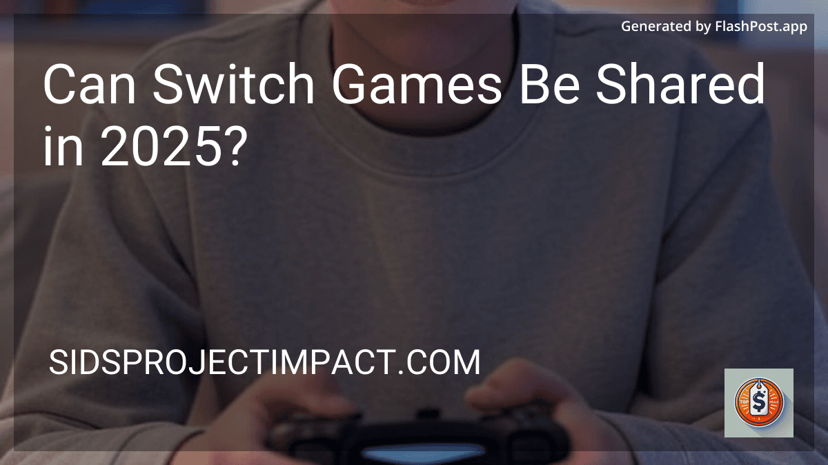 Can Switch Games Be Shared in 2025? preview
