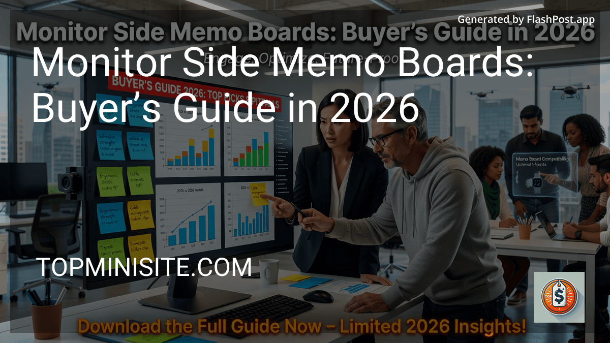 Monitor Side Memo Boards: Buyer’s Guide in 2026 preview