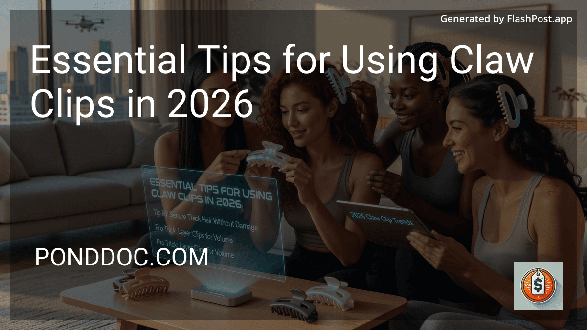 Essential Tips for Using Claw Clips in 2026 preview