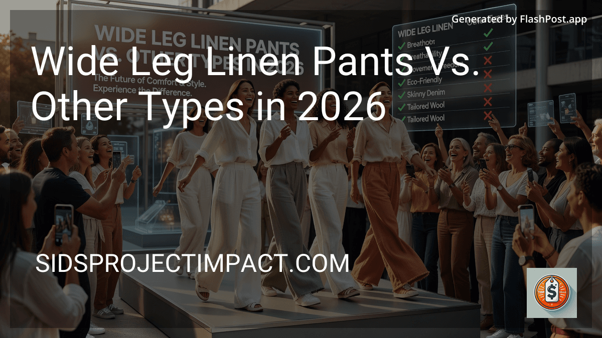 Wide Leg Linen Pants Vs. Other Types in 2026 preview