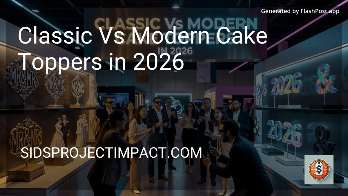 Classic Vs Modern Cake Toppers in 2026 preview