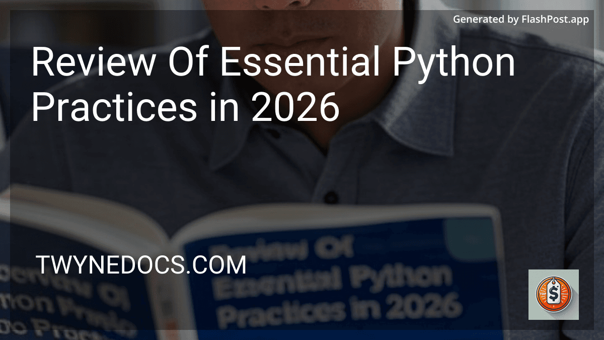Review Of Essential Python Practices in 2026 preview